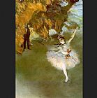 Edgar Degas Canvas Paintings - The Star I